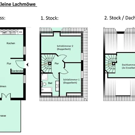 Kleine Lachmoewe Prázdninový dům *
